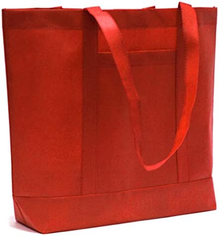ביטויי מתנה תיק מכולת תיק | שקיות מתנה גדולות במיוחד במיוחד, שקיות קניות לא ארוגות למחזור עם כיס עם כיס